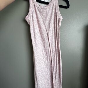Sleeveless Pink Dress